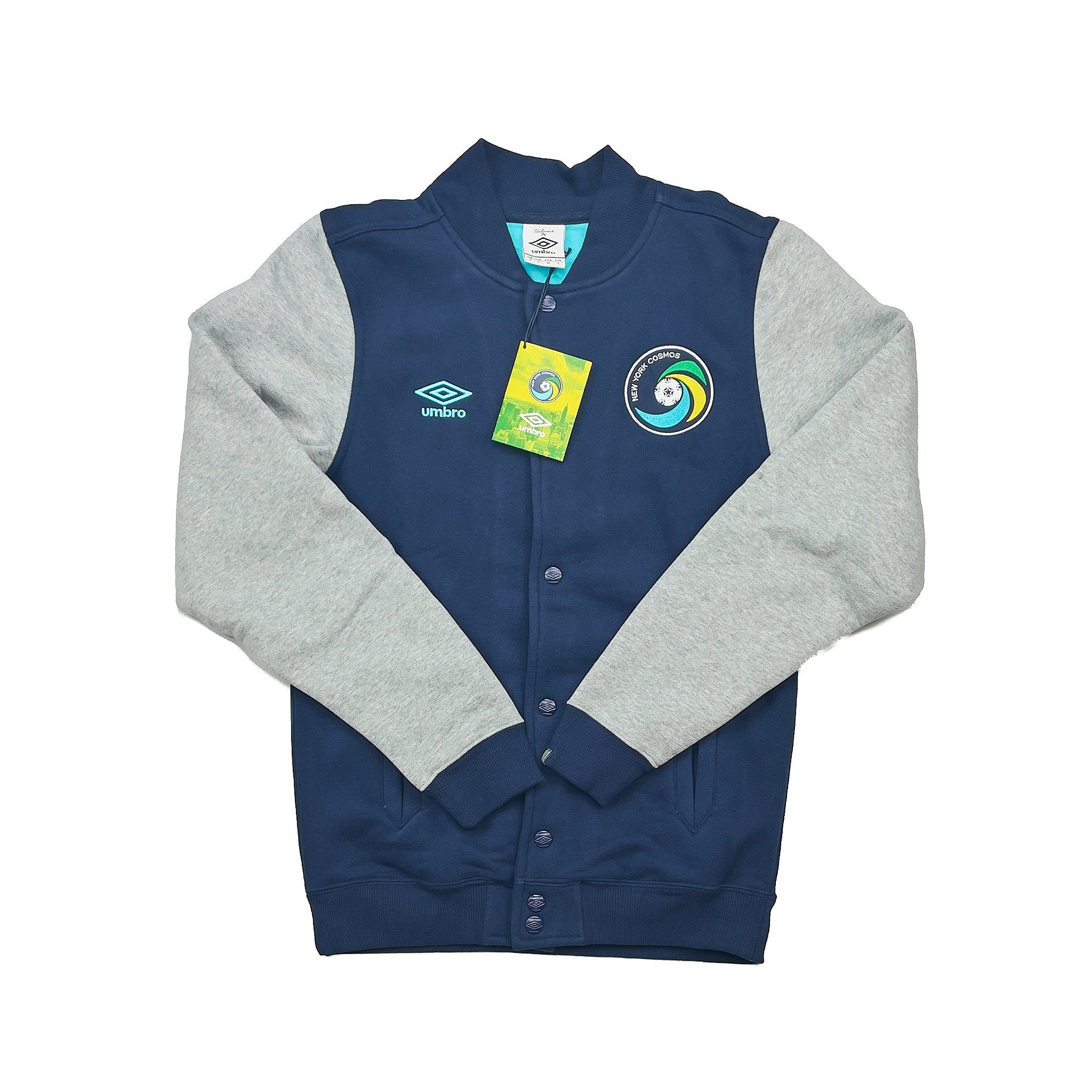 2011 12 York Cosmos *BNWT* Fleece Baseball Jacket