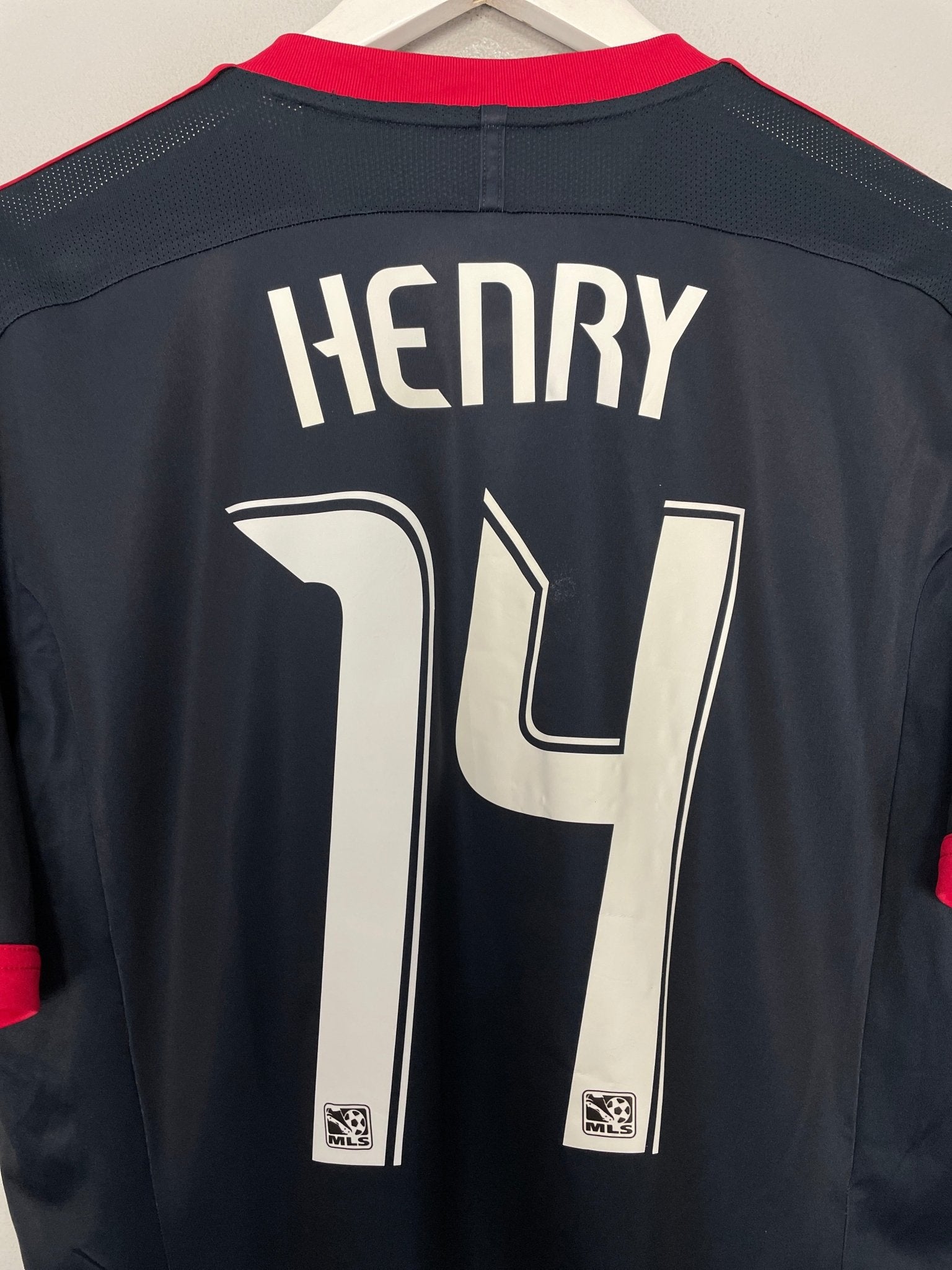 Shop 2011/12 NEW YORK RED BULLS HENRY #14 AWAY SHIRT (M) ADIDAS, classic football shirts, vintage football shirts & retro soccer jerseys at Cult Kits