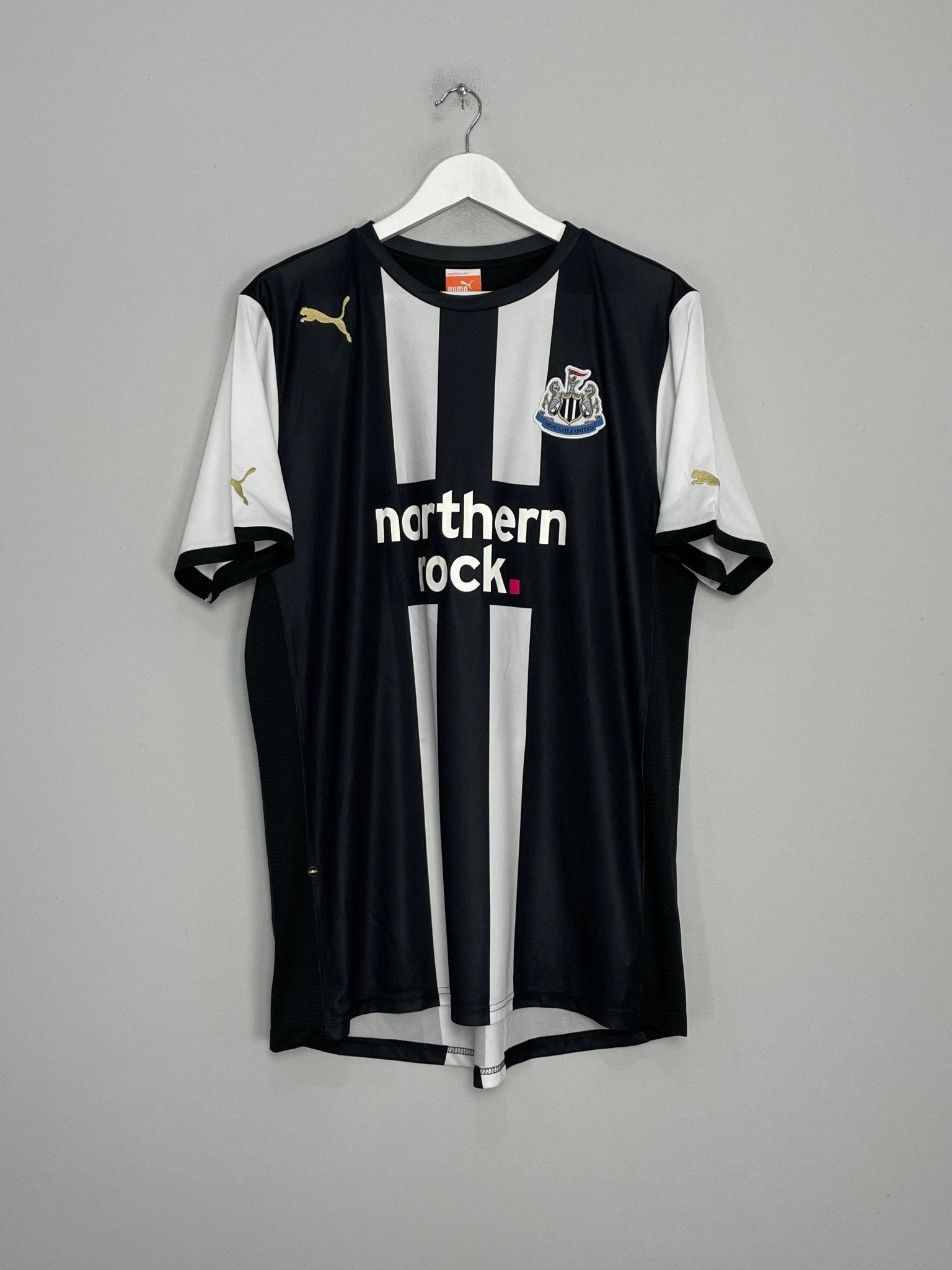 Shop 2011/12 NEWCASTLE UNITED BA #19 HOME SHIRT (L) PUMA, classic football shirts, vintage football shirts & retro soccer jerseys at Cult Kits