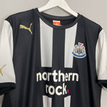 Shop 2011/12 NEWCASTLE UNITED BA #19 HOME SHIRT (L) PUMA, classic football shirts, vintage football shirts & retro soccer jerseys at Cult Kits