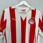 Shop 2011/12 OLYMPIAKOS HOME SHIRT (L) PUMA, classic football shirts, vintage football shirts & retro soccer jerseys at Cult Kits