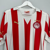 Shop 2011/12 OLYMPIAKOS HOME SHIRT (L) PUMA, classic football shirts, vintage football shirts & retro soccer jerseys at Cult Kits