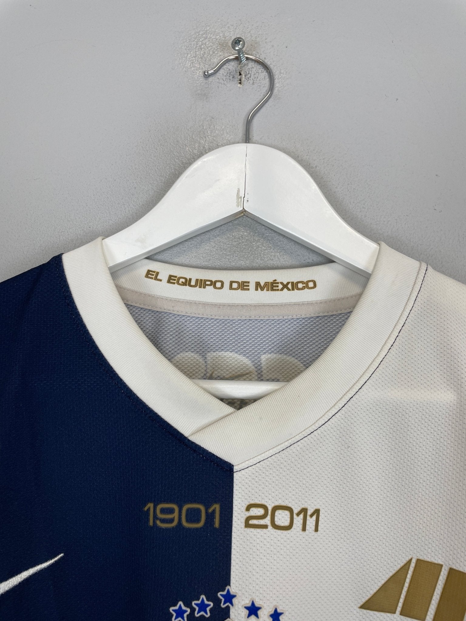 Shop 2011/12 PACHUCA 110 YEAR HOME SHIRT (L) NIKE, classic football shirts, vintage football shirts & retro soccer jerseys at Cult Kits