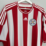 Shop 2011/12 PARAGUAY HOME SHIRT (XL) ADIDAS, classic football shirts, vintage football shirts & retro soccer jerseys at Cult Kits