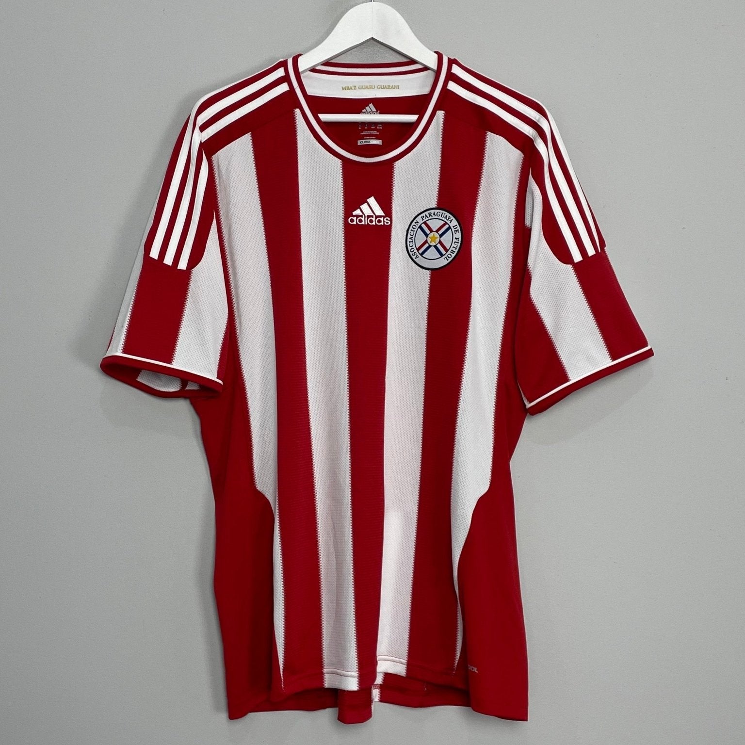 Shop 2011/12 PARAGUAY HOME SHIRT (XL) ADIDAS, classic football shirts, vintage football shirts & retro soccer jerseys at Cult Kits