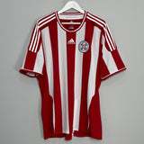 Shop 2011/12 PARAGUAY HOME SHIRT (XL) ADIDAS, classic football shirts, vintage football shirts & retro soccer jerseys at Cult Kits