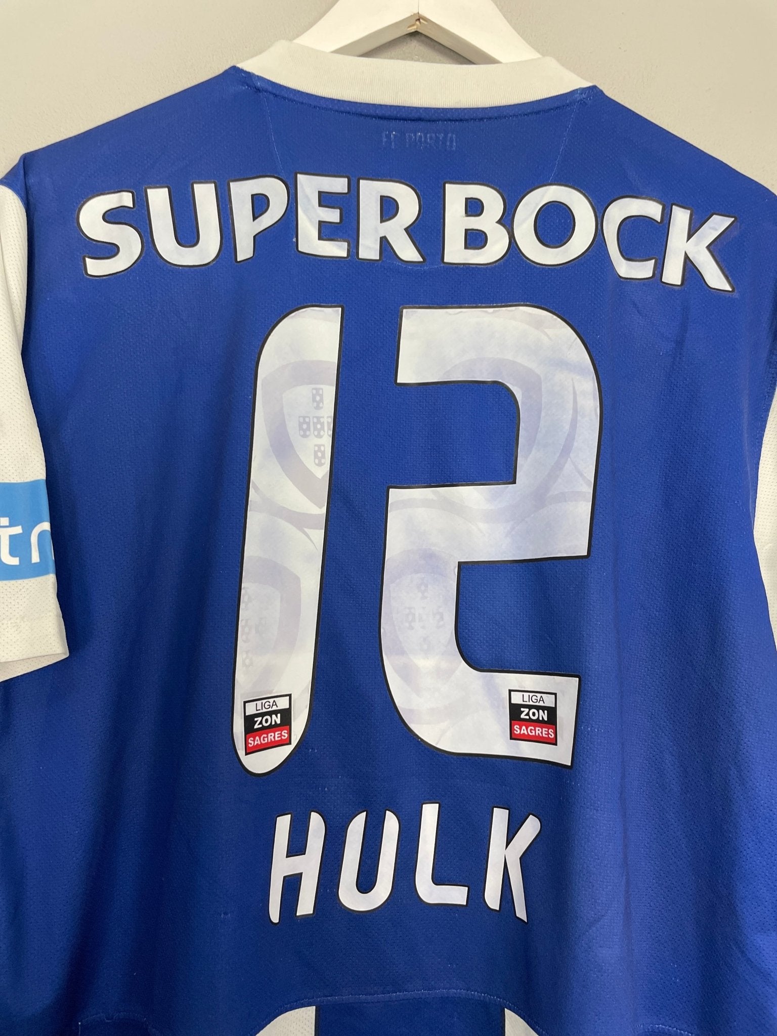 Shop 2011/12 PORTO HULK #12 HOME SHIRT (M) NIKE, classic football shirts, vintage football shirts & retro soccer jerseys at Cult Kits