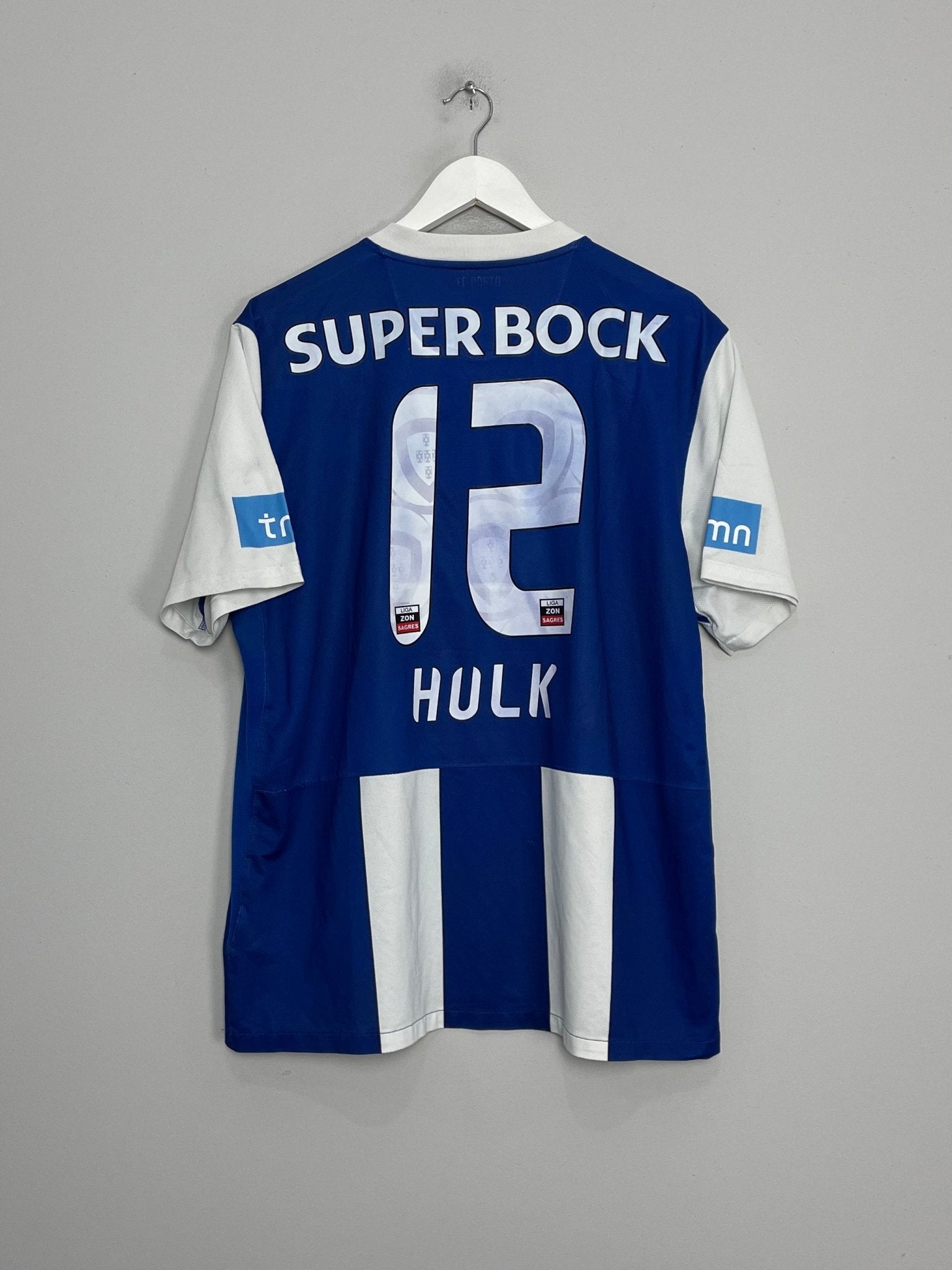 Shop 2011/12 PORTO HULK #12 HOME SHIRT (M) NIKE, classic football shirts, vintage football shirts & retro soccer jerseys at Cult Kits