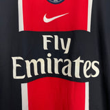 Shop 2011/12 PSG HOME SHIRT (M) NIKE, classic football shirts, vintage football shirts & retro soccer jerseys at Cult Kits