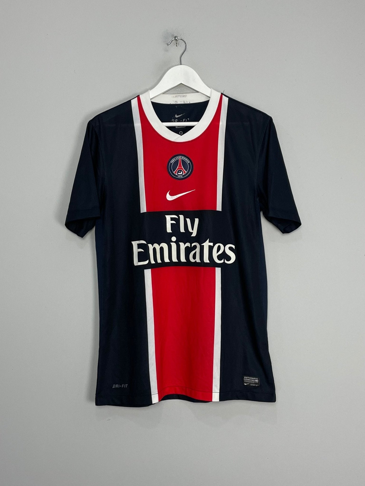 Shop 2011/12 PSG HOME SHIRT (M) NIKE, classic football shirts, vintage football shirts & retro soccer jerseys at Cult Kits