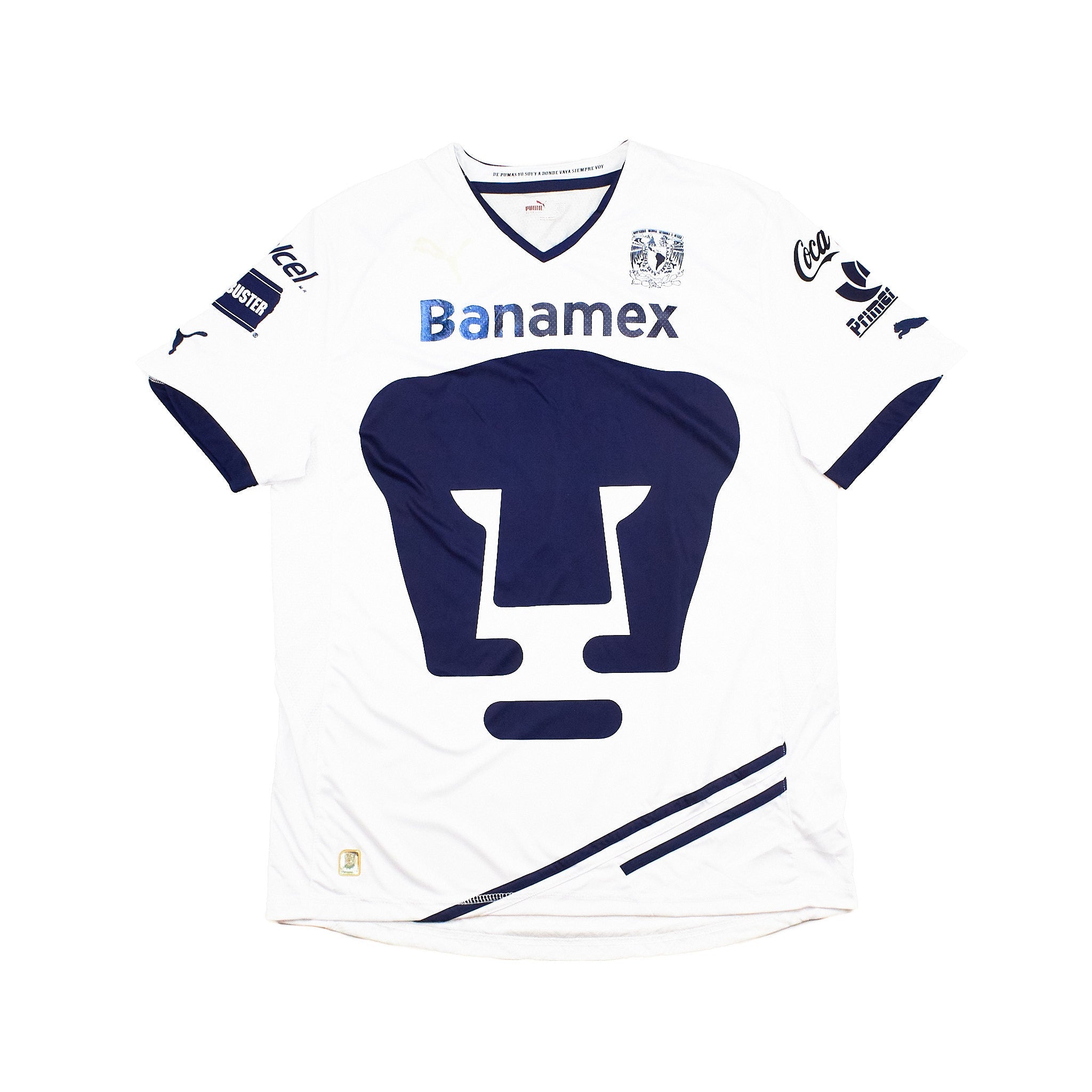 Buy 2011/12 Pumas UNAM Home Shirt (L) Puma ~ Free worldwide shipping ~ Authentic Vintage Football Shirts from Cult Kits