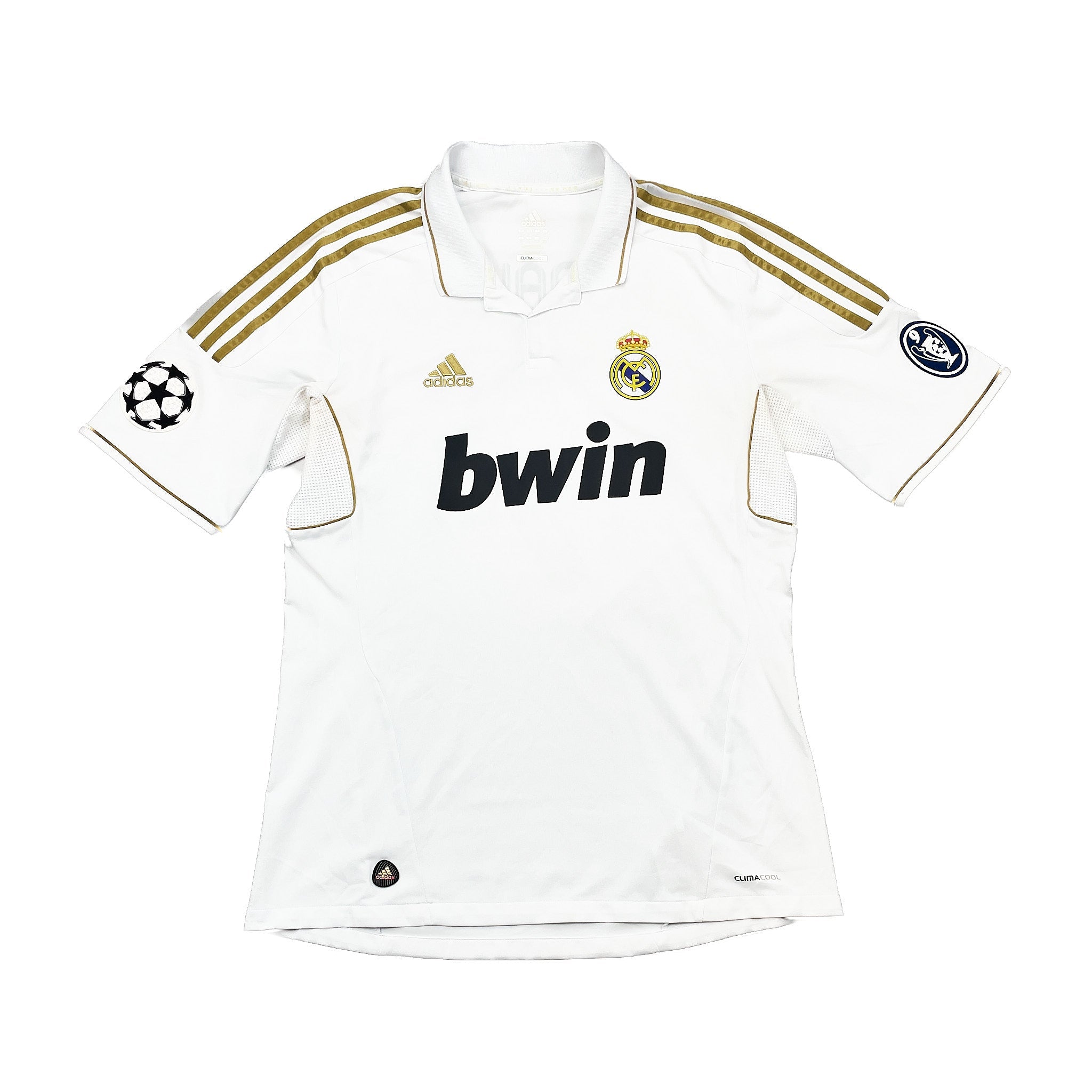 Buy 2011/12 REAL MADRID RONALDO 7 C/L HOME SHIRT (L) ADIDAS ~ Free worldwide shipping available ~ Authentic Vintage Football Shirts from Cult Kits