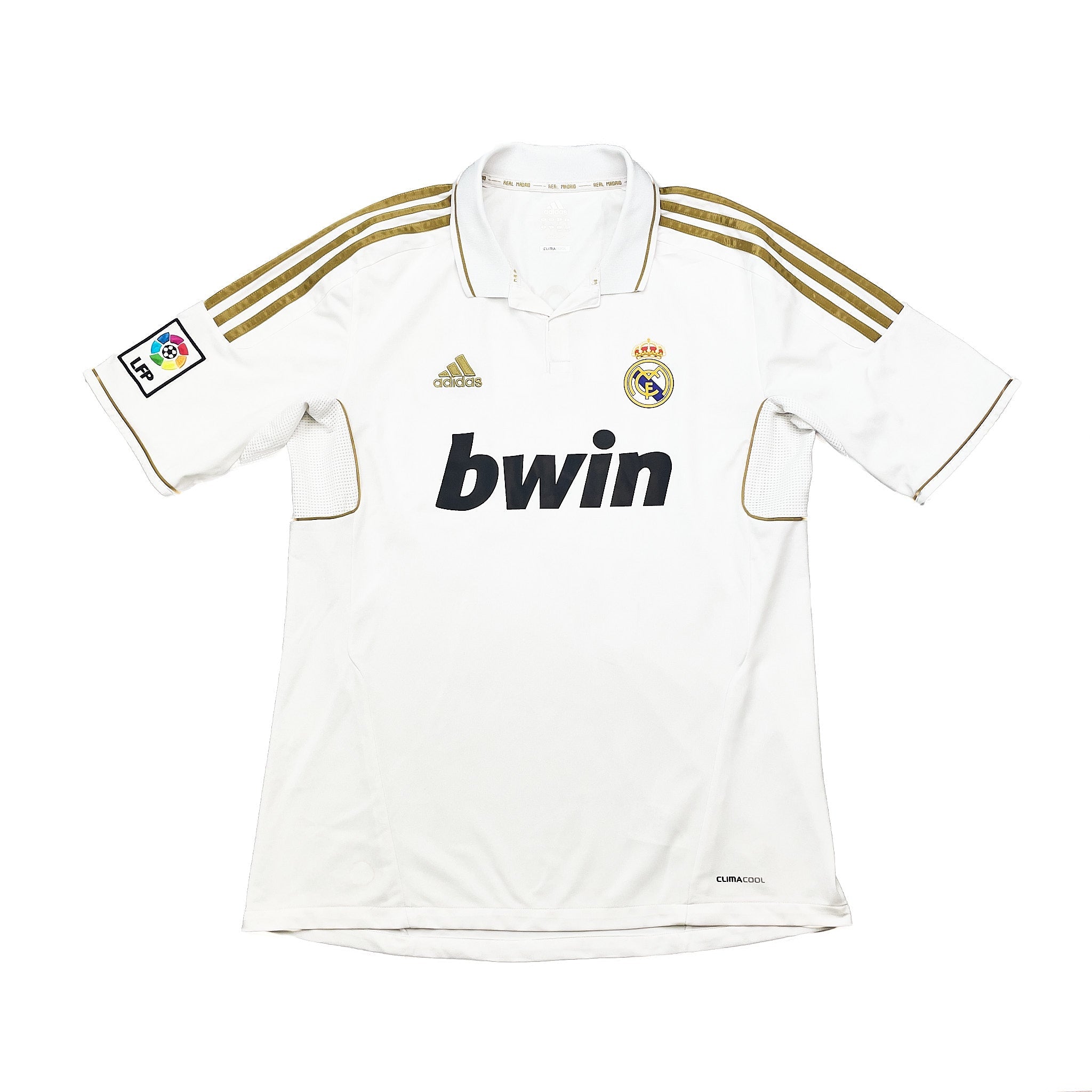 Buy 2011/12 Real Madrid Ronaldo 7 Home Shirt (L) Adidas ~ Free worldwide shipping available ~ Authentic Vintage Football Shirts from Cult Kits