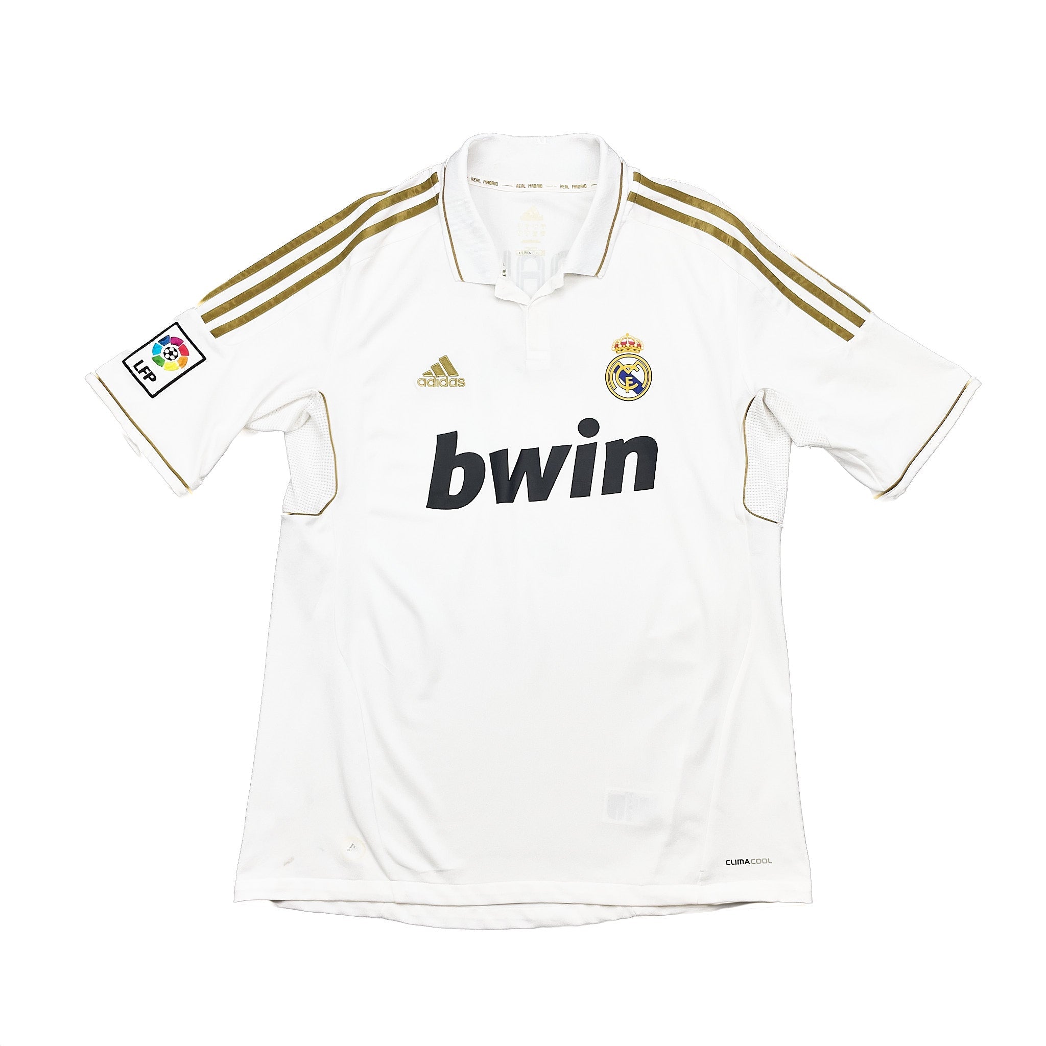 Buy 2011/12 Real Madrid Ronaldo 7 Home Shirt (L) Adidas ~ Free worldwide shipping ~ Authentic Vintage Football Shirts from Cult Kits