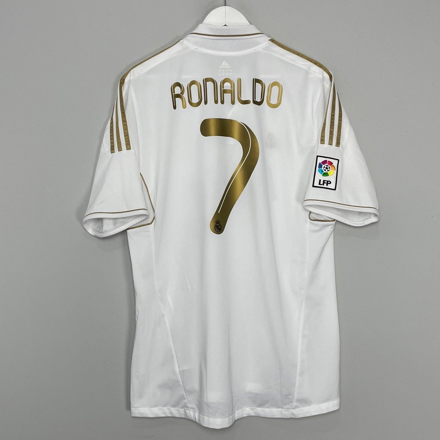 Shop 2011/12 REAL MADRID RONALDO #7 HOME SHIRT (XL) ADIDAS, classic football shirts, vintage football shirts & retro soccer jerseys at Cult Kits