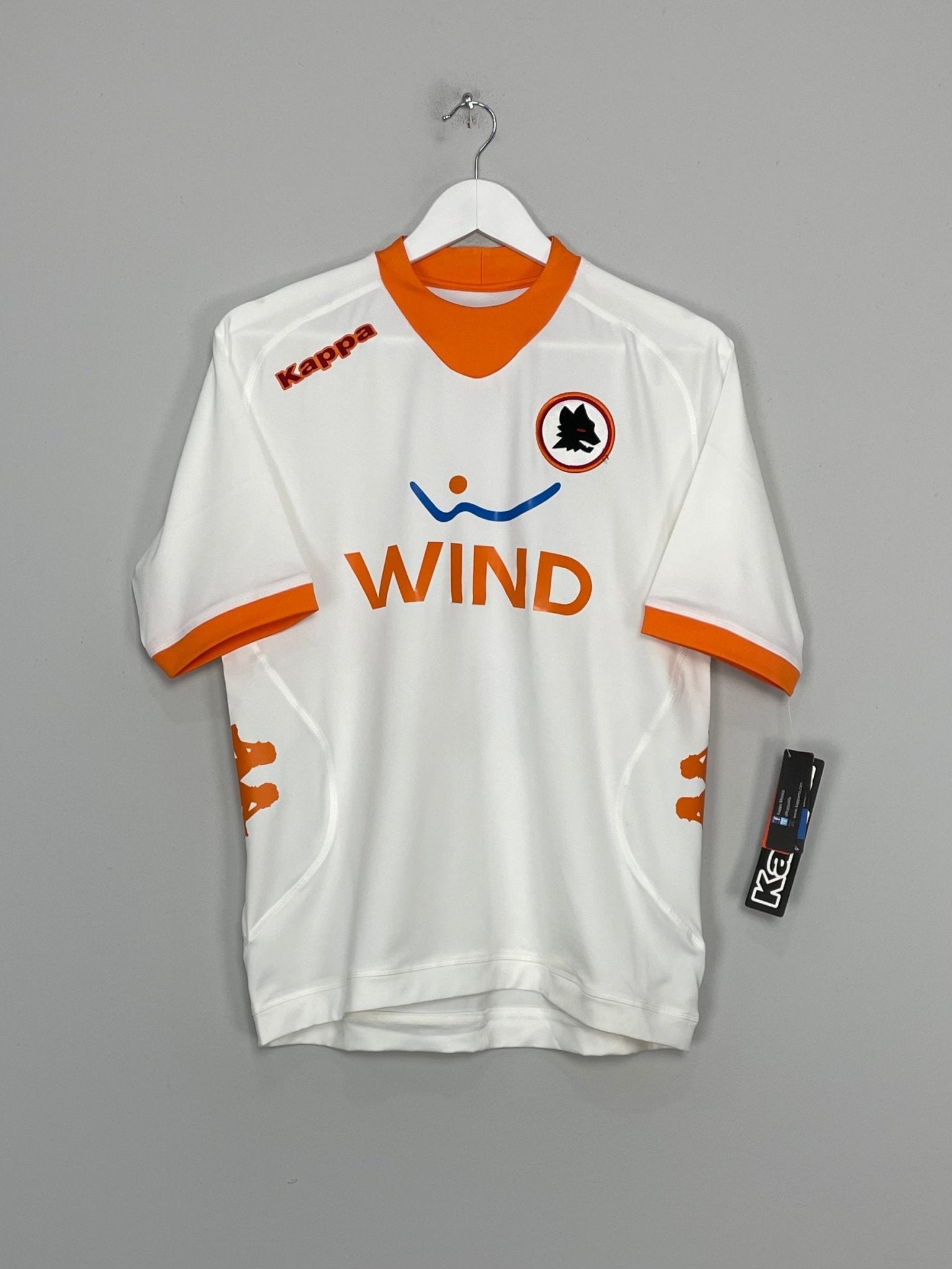 Shop 2011/12 ROMA DE ROSSI #16 *BNWT* AWAY SHIRT (XL) KAPPA, classic football shirts, vintage football shirts & retro soccer jerseys at Cult Kits
