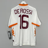 Shop 2011/12 ROMA DE ROSSI #16 *BNWT* AWAY SHIRT (XL) KAPPA, classic football shirts, vintage football shirts & retro soccer jerseys at Cult Kits