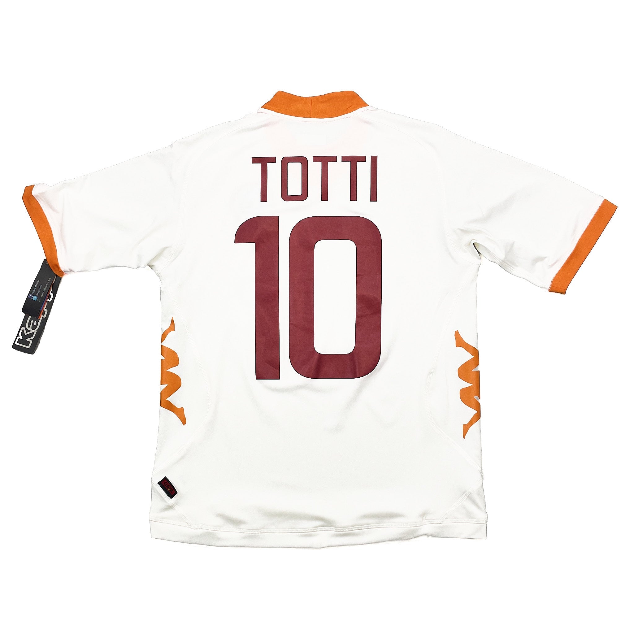Buy 2011/12 Roma Totti 10 *BNWT* Away Shirt (S) Kappa ~ Free worldwide shipping available ~ Authentic Vintage Football Shirts from Cult Kits
