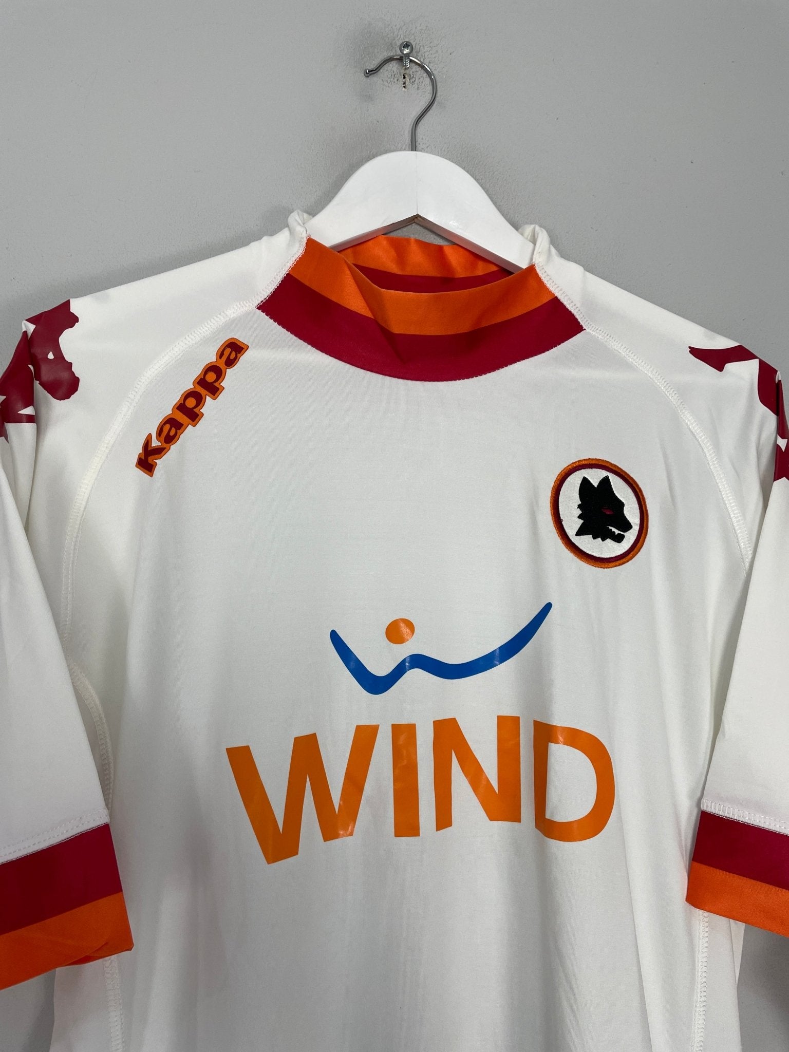 Shop 2011/12 ROMA TOTTI #10 *BNWT* AWAY SHIRT (XL) KAPPA, classic football shirts, vintage football shirts & retro soccer jerseys at Cult Kits