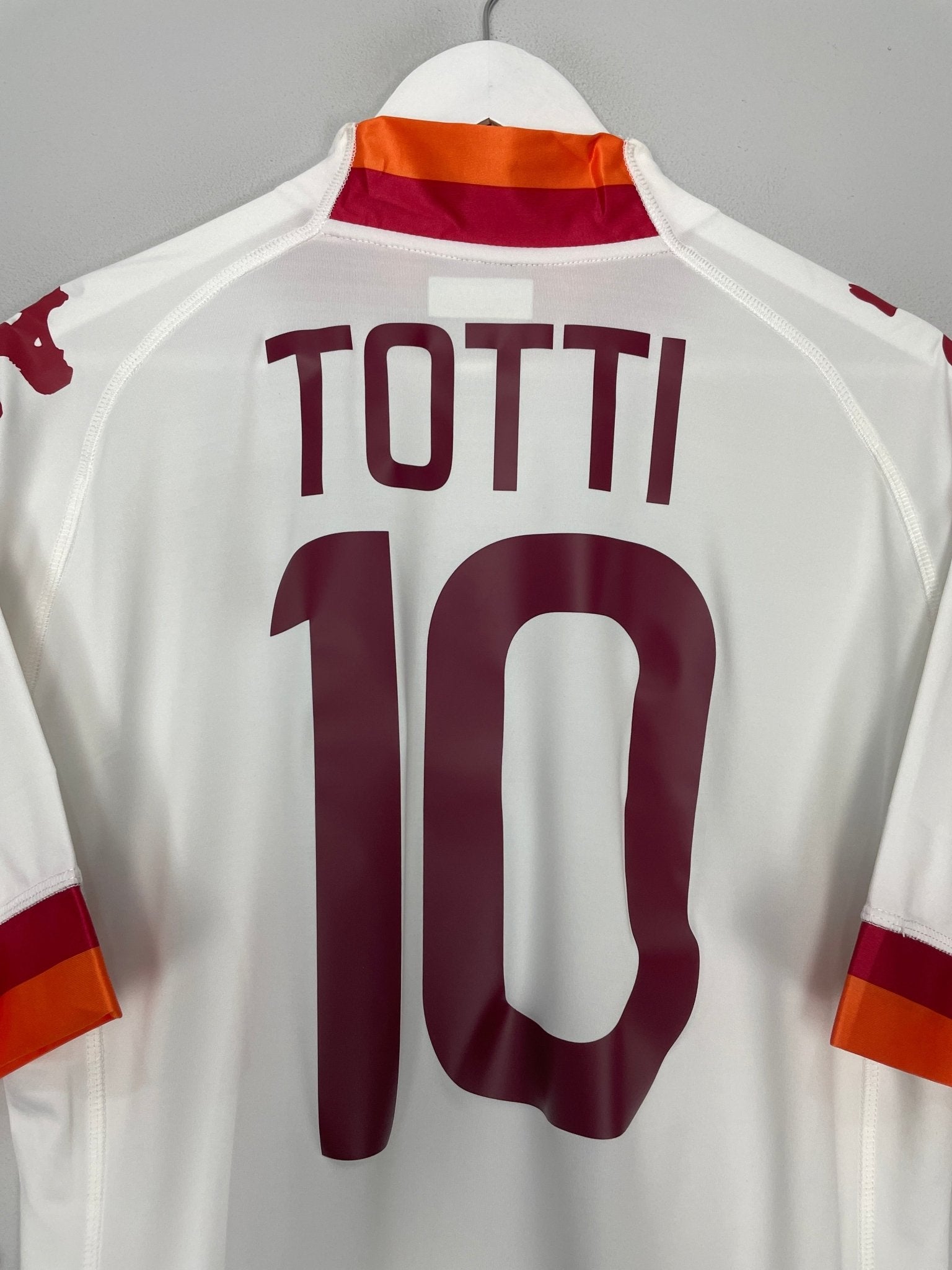 Shop 2011/12 ROMA TOTTI #10 *BNWT* AWAY SHIRT (XL) KAPPA, classic football shirts, vintage football shirts & retro soccer jerseys at Cult Kits
