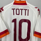 Shop 2011/12 ROMA TOTTI #10 *BNWT* AWAY SHIRT (XL) KAPPA, classic football shirts, vintage football shirts & retro soccer jerseys at Cult Kits