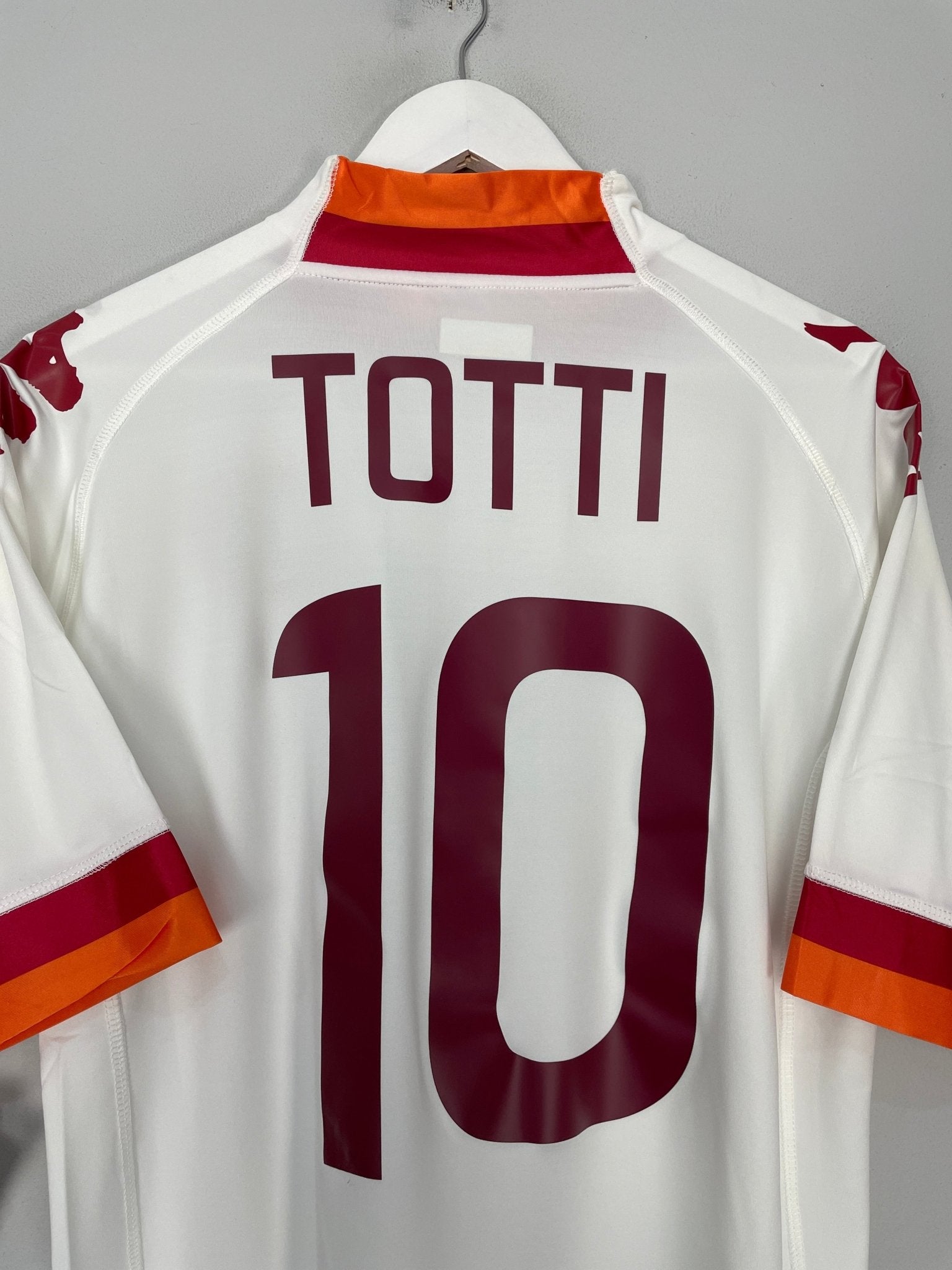 Shop 2011/12 ROMA TOTTI #10 *BNWT* AWAY SHIRT (XL) KAPPA, classic football shirts, vintage football shirts & retro soccer jerseys at Cult Kits