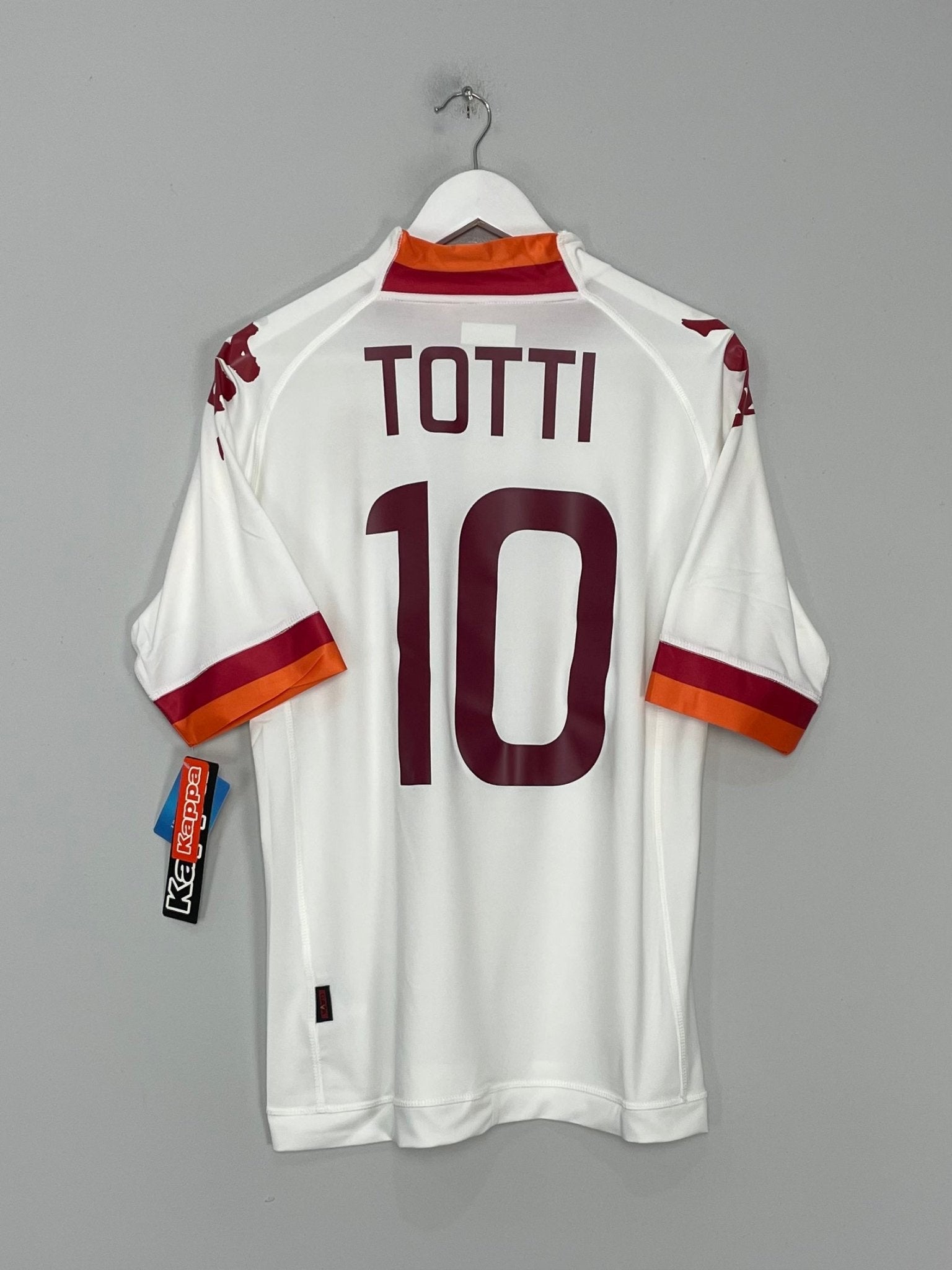 Shop 2011/12 ROMA TOTTI #10 *BNWT* AWAY SHIRT (XL) KAPPA, classic football shirts, vintage football shirts & retro soccer jerseys at Cult Kits