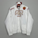 Shop 2011/12 ROMA TRACK JACKET (M) KAPPA, classic football shirts, vintage football shirts & retro soccer jerseys at Cult Kits