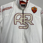 Shop 2011/12 ROMA TRACK JACKET (M) KAPPA, classic football shirts, vintage football shirts & retro soccer jerseys at Cult Kits