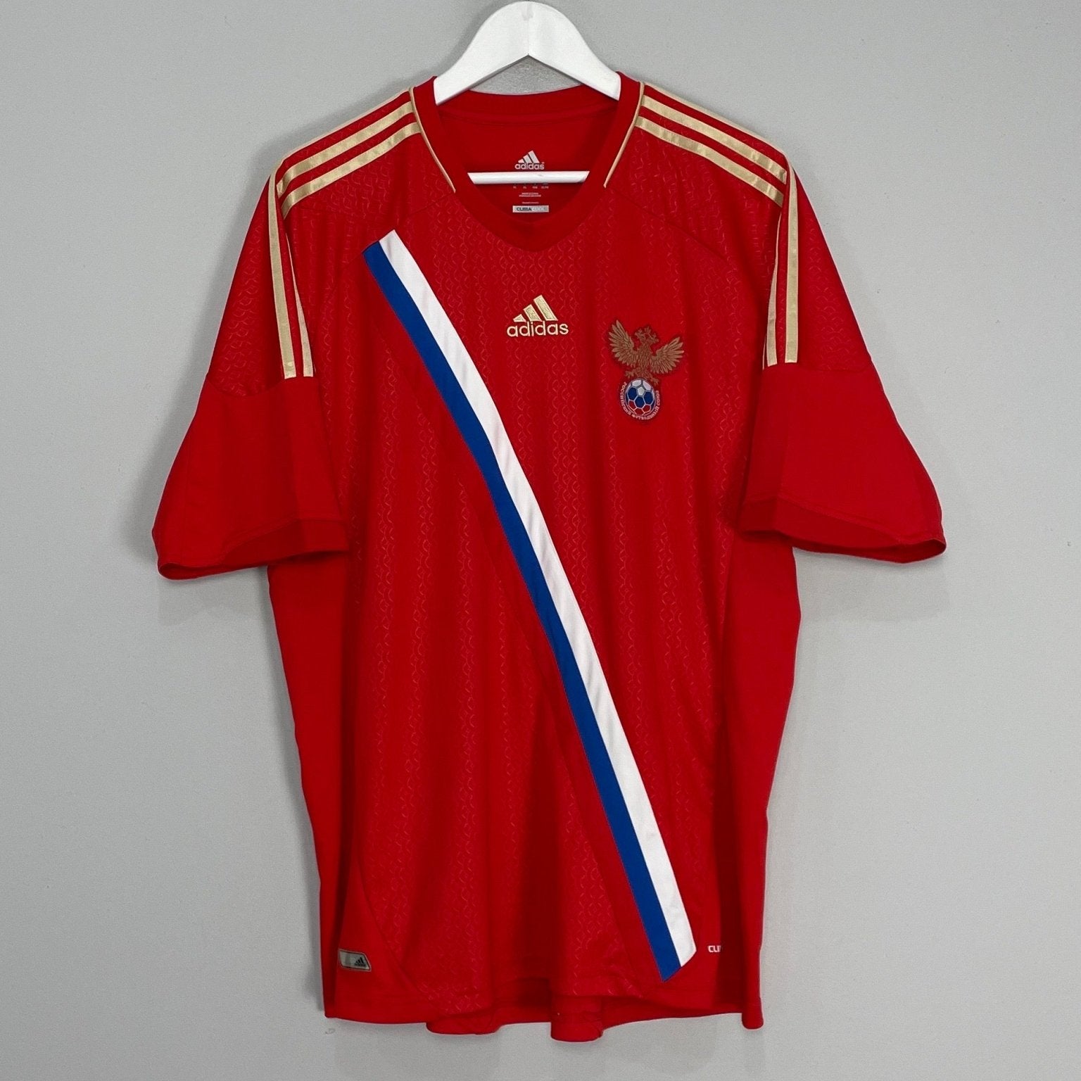 Shop 2011/12 RUSSIA HOME SHIRT (XL) ADIDAS, classic football shirts, vintage football shirts & retro soccer jerseys at Cult Kits
