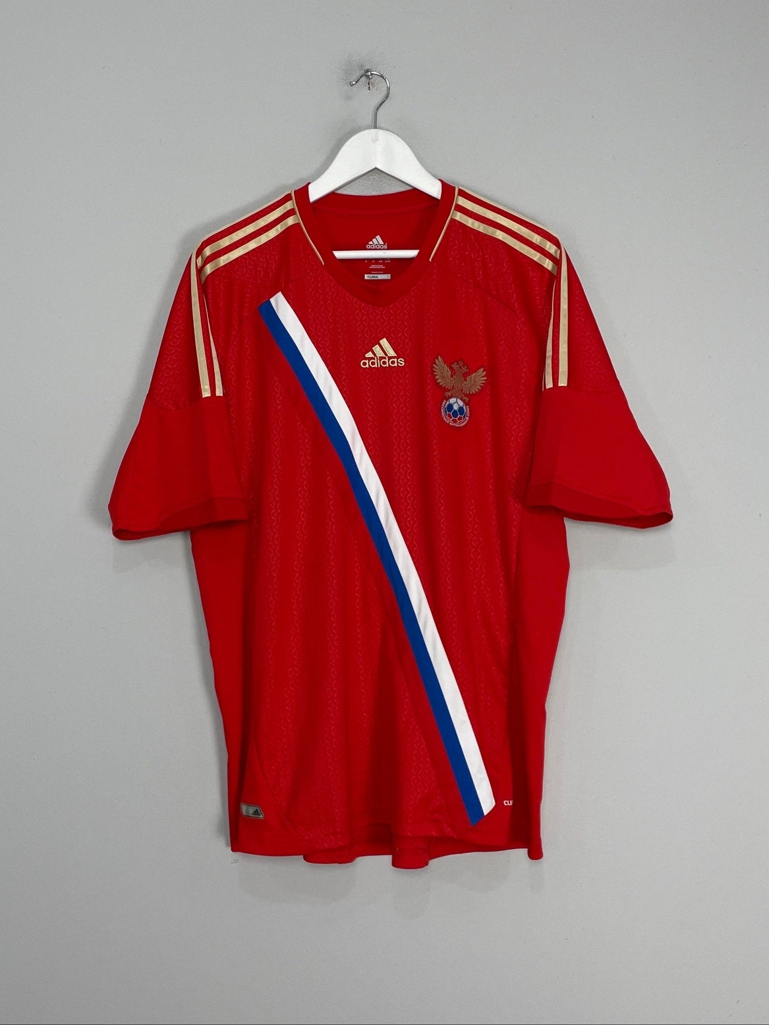 Shop 2011/12 RUSSIA HOME SHIRT (XL) ADIDAS, classic football shirts, vintage football shirts & retro soccer jerseys at Cult Kits
