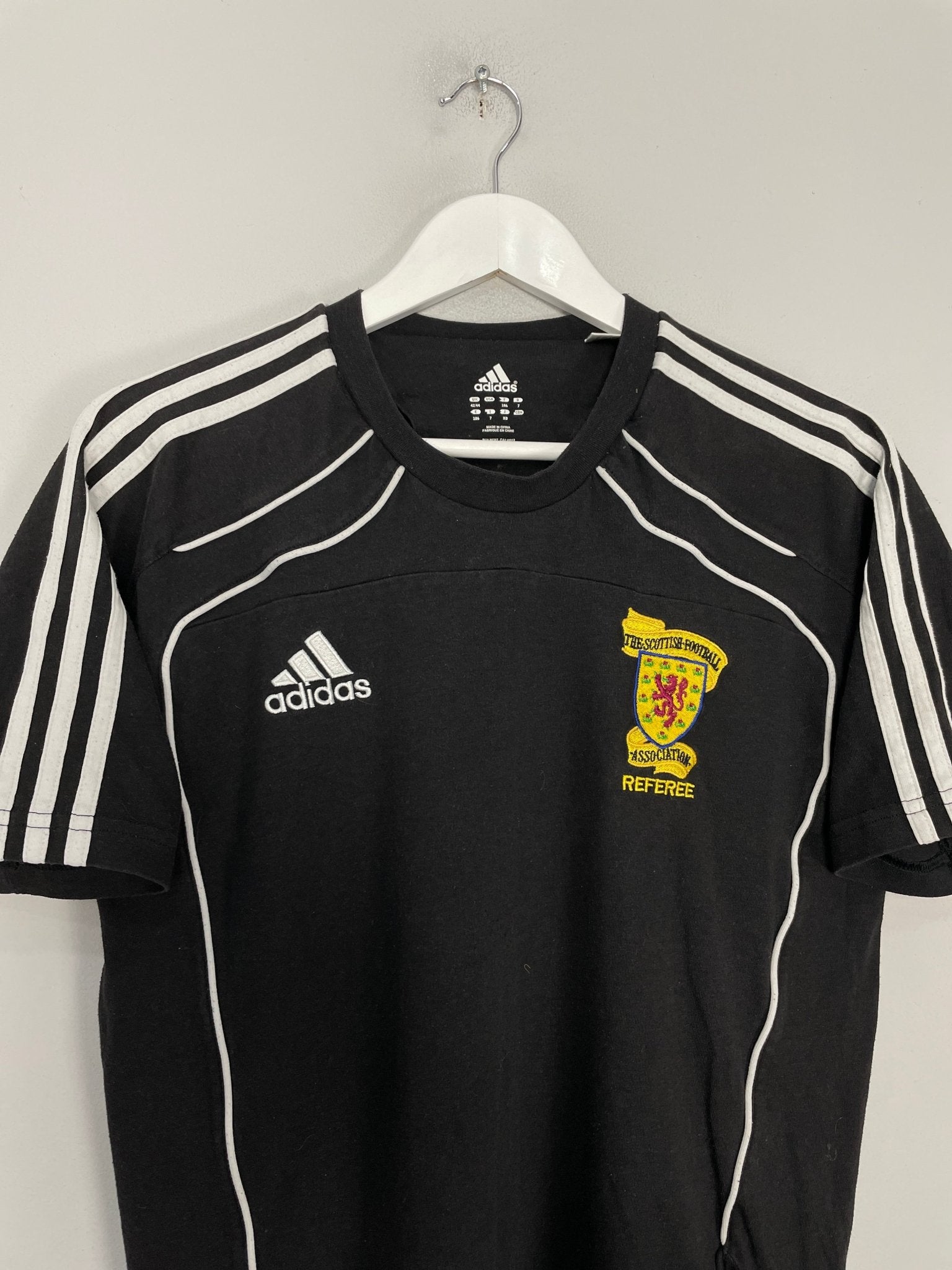 Shop 2011/12 SCOTTISH FA REFEREE SHIRT (L) ADIDAS, classic football shirts, vintage football shirts & retro soccer jerseys at Cult Kits