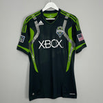 Shop 2011/12 SEATTLE SOUNDERS *PLAYER ISSUE* AWAY SHIRT (M) ADIDAS, classic football shirts, vintage football shirts & retro soccer jerseys at Cult Kits