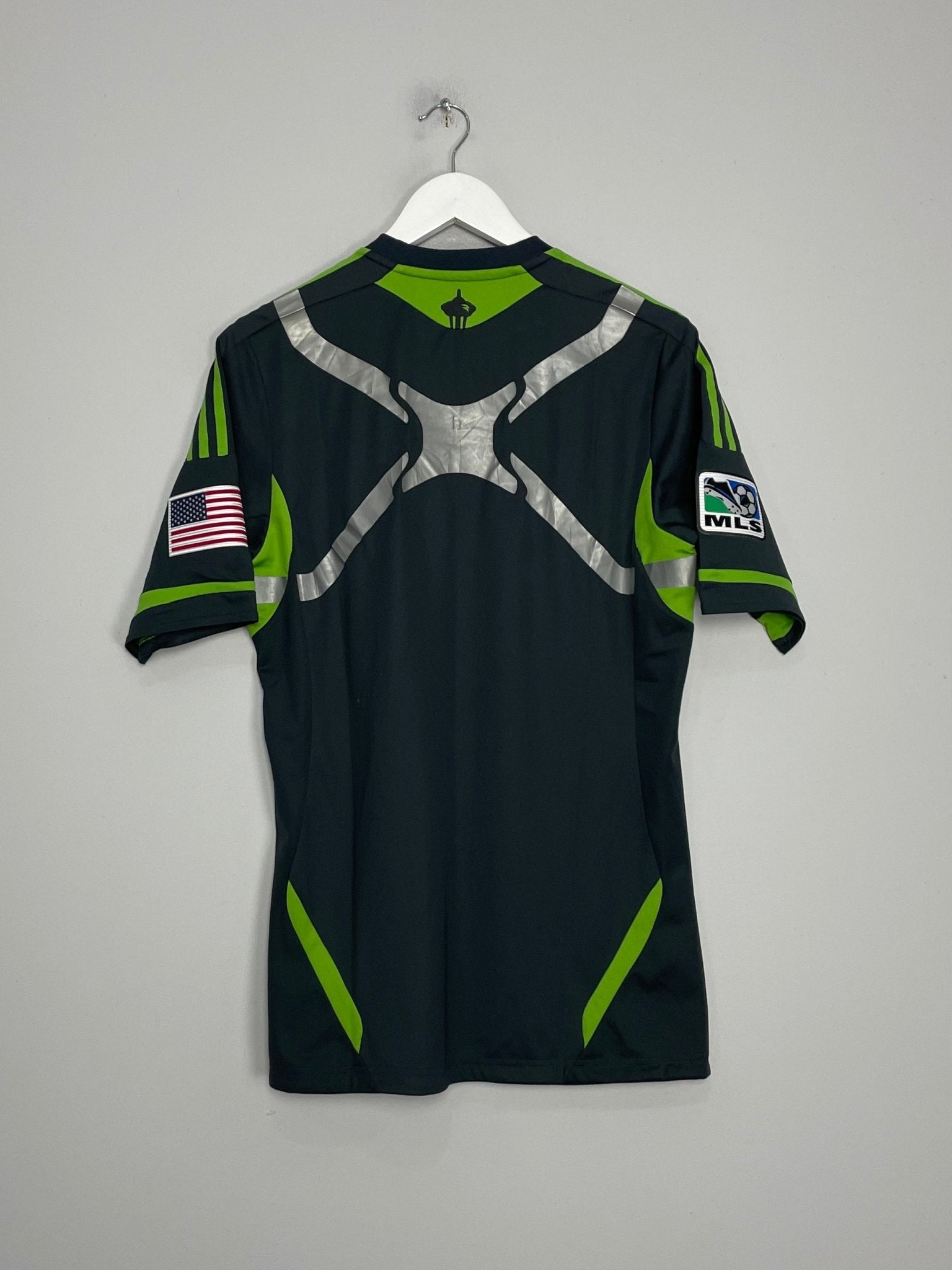Shop 2011/12 SEATTLE SOUNDERS *PLAYER ISSUE* AWAY SHIRT (M) ADIDAS, classic football shirts, vintage football shirts & retro soccer jerseys at Cult Kits
