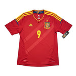 Buy 2011/12 Spain Torres 9 *BNWT* Home Shirt (M) Adidas ~ Free worldwide shipping ~ Authentic Vintage Football Shirts from Cult Kits