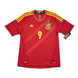 Buy 2011/12 Spain Torres 9 *BNWT* Home Shirt (M) Adidas ~ Free worldwide shipping ~ Authentic Vintage Football Shirts from Cult Kits