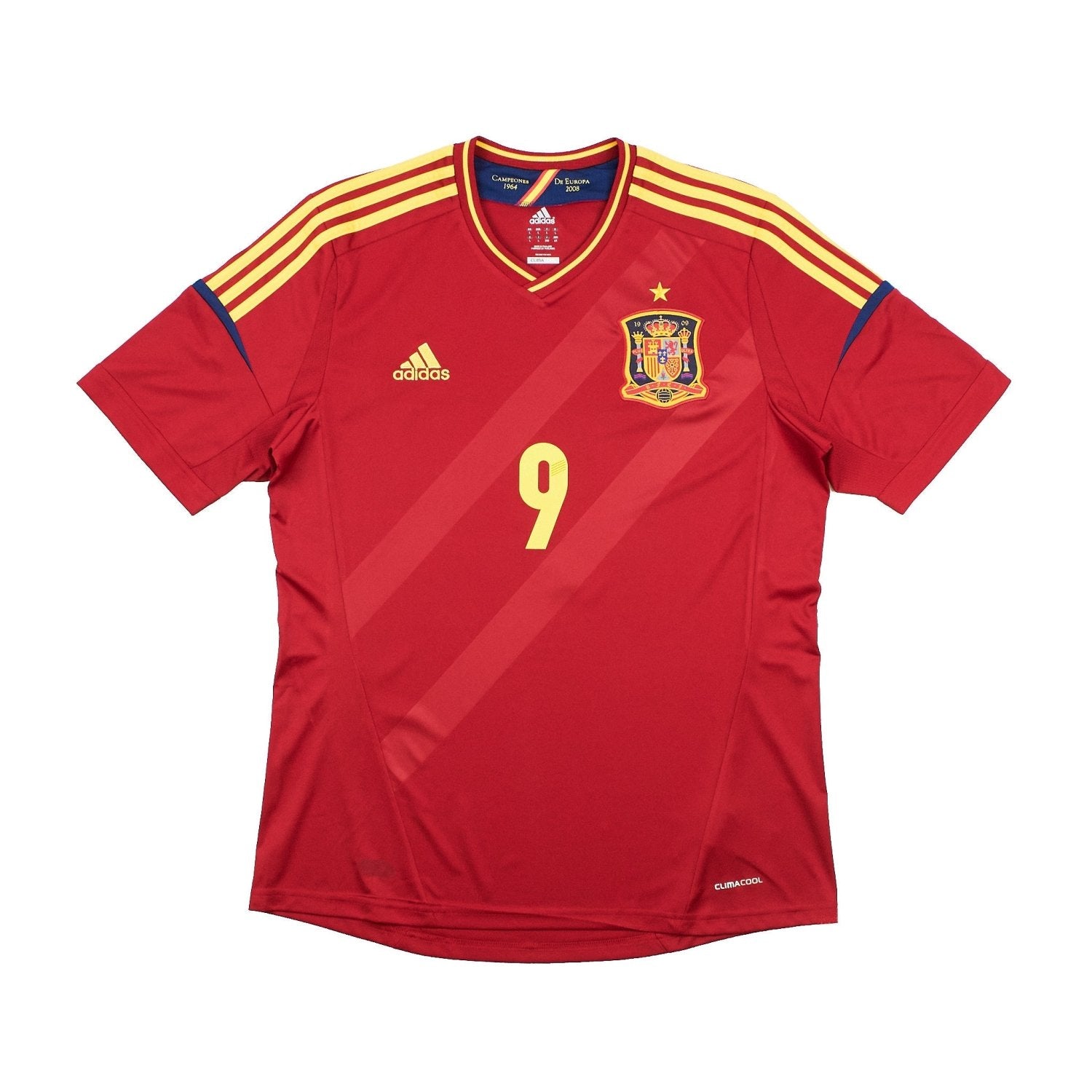 2011 Spain Adidas football shirt - view 2 - Cult Kits