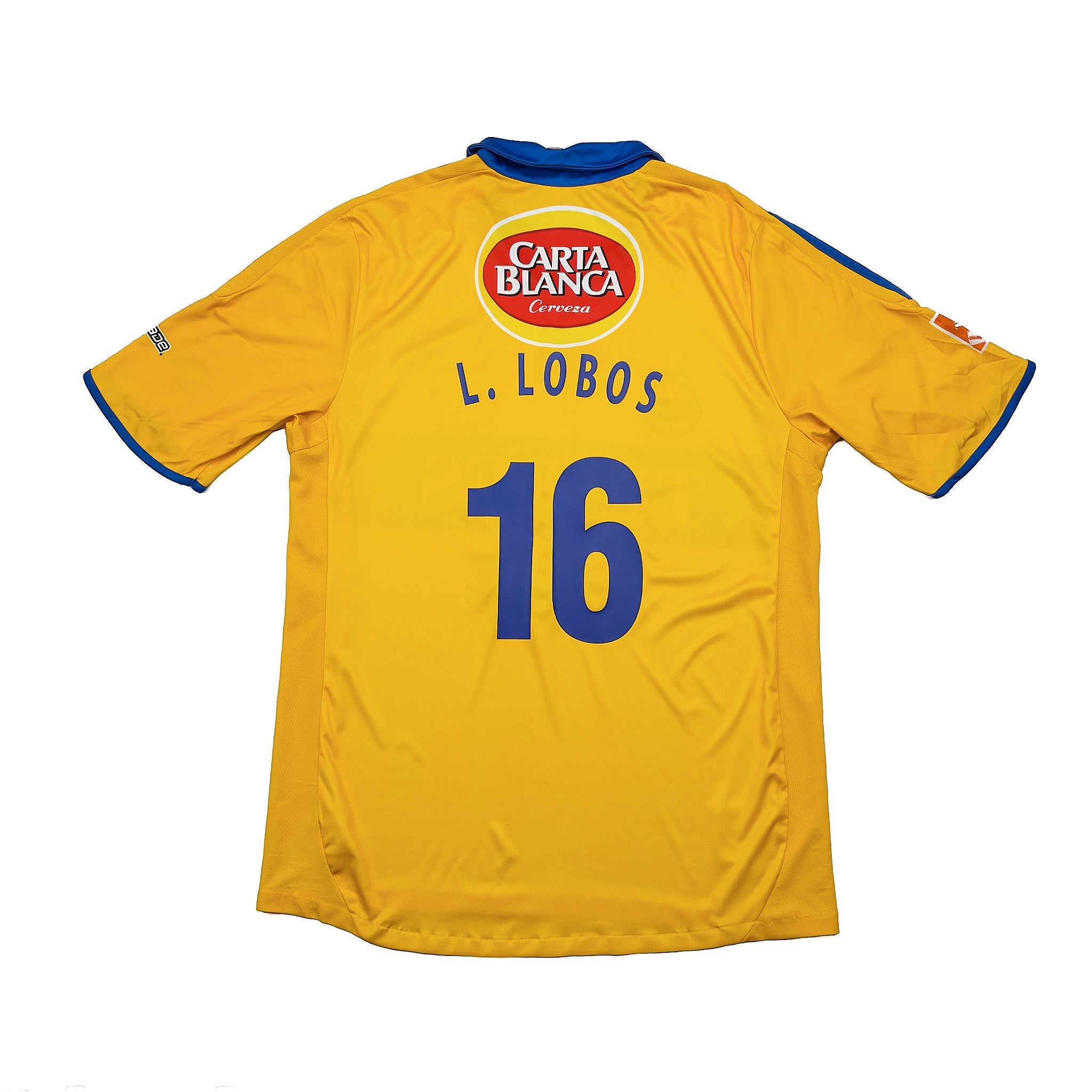Buy 2011/12 Tigres L.Lobos 16 Home Shirt (L) Adidas ~ Free worldwide shipping available ~ Authentic Vintage Football Shirts from Cult Kits