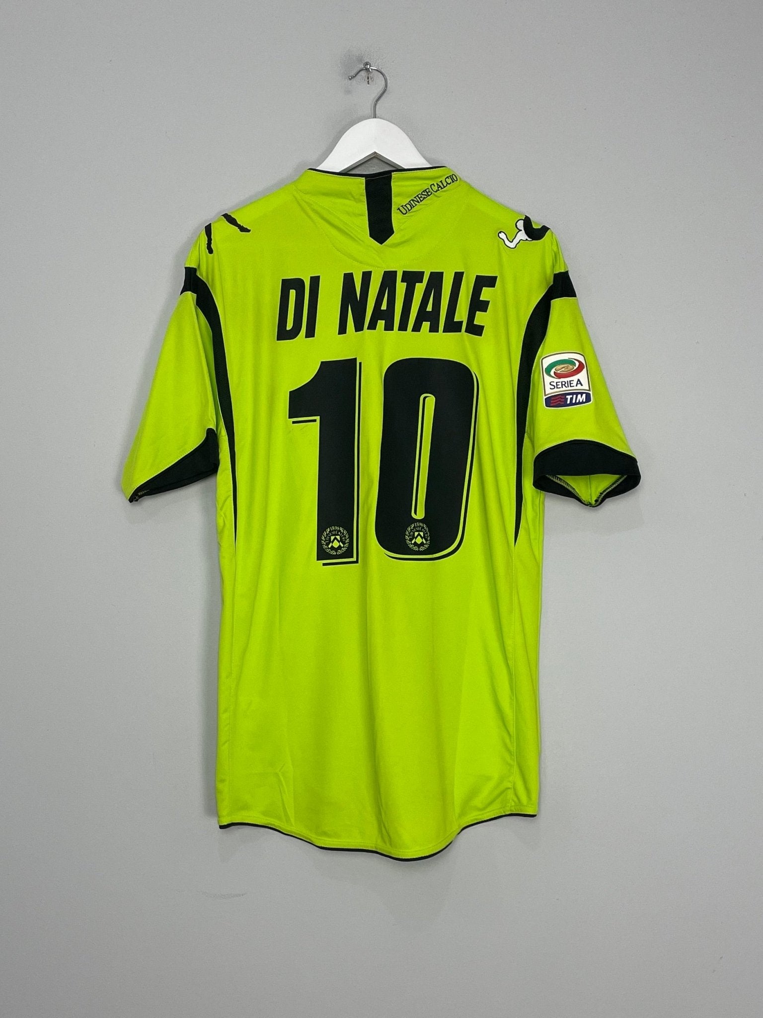Shop 2011/12 UDINESE DI NATALE #10 AWAY SHIRT (L) LEGEA, classic football shirts, vintage football shirts & retro soccer jerseys at Cult Kits