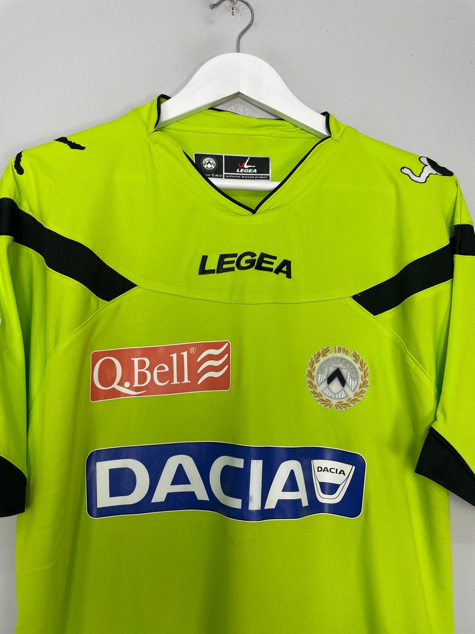 Shop 2011/12 UDINESE DI NATALE #10 AWAY SHIRT (L) LEGEA, classic football shirts, vintage football shirts & retro soccer jerseys at Cult Kits