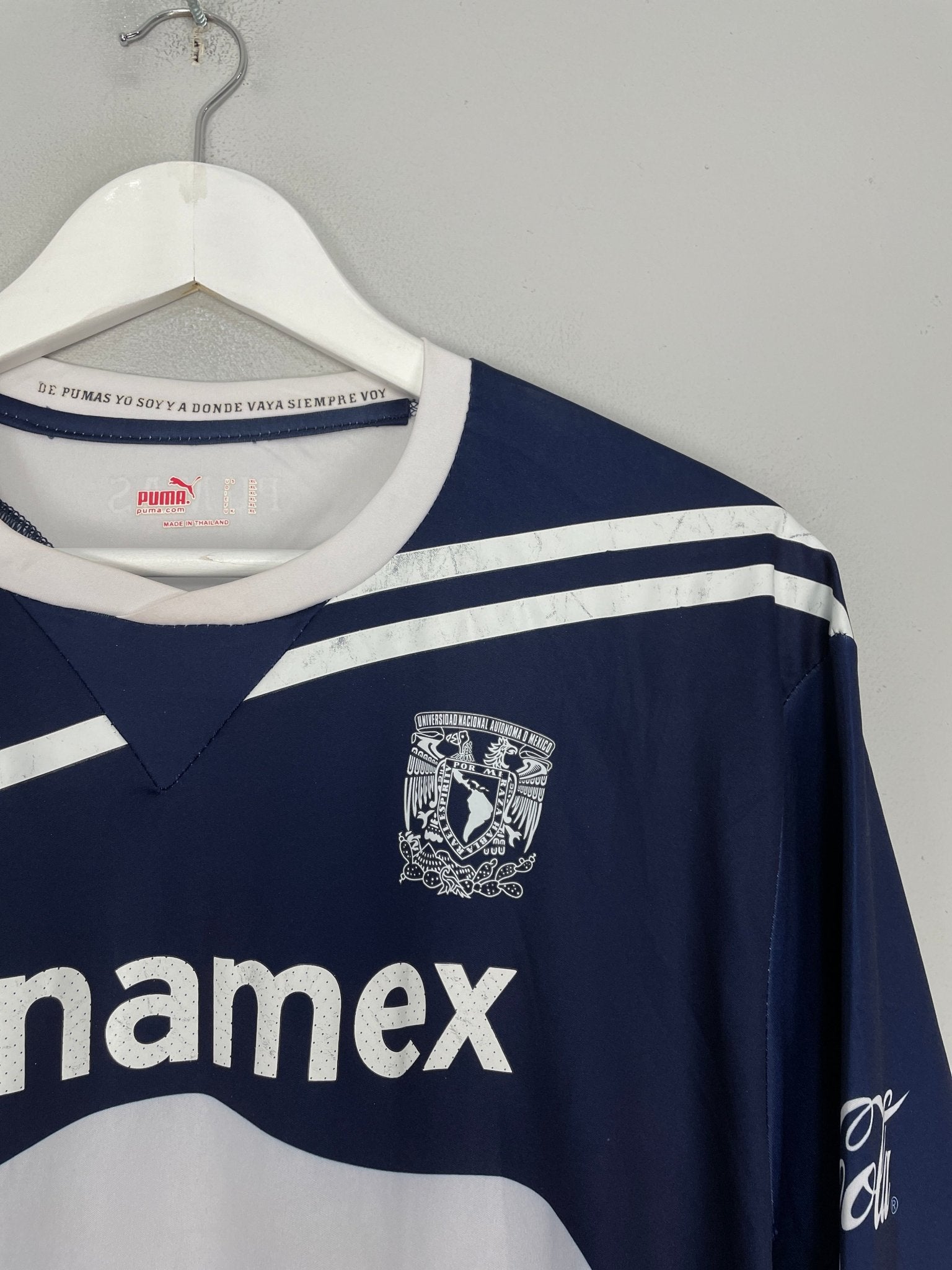 Shop 2011/12 UNAM PUMAS PIKOLIN #1 GK SHIRT (XL) PUMA, classic football shirts, vintage football shirts & retro soccer jerseys at Cult Kits
