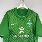 Shop 2011/12 WERDER BREMEN HOME SHIRT (XL) NIKE, classic football shirts, vintage football shirts & retro soccer jerseys at Cult Kits