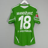 Shop 2011/12 WOLFSBURG MANDZUKIC #18 HOME SHIRT (S) ADIDAS, classic football shirts, vintage football shirts & retro soccer jerseys at Cult Kits