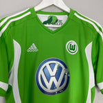 Shop 2011/12 WOLFSBURG MANDZUKIC #18 HOME SHIRT (S) ADIDAS, classic football shirts, vintage football shirts & retro soccer jerseys at Cult Kits