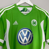 Shop 2011/12 WOLFSBURG MANDZUKIC #18 HOME SHIRT (S) ADIDAS, classic football shirts, vintage football shirts & retro soccer jerseys at Cult Kits