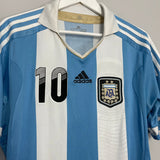 Shop 2011/13 ARGENTINA MESSI #10 HOME SHIRT (L) ADIDAS, classic football shirts, vintage football shirts & retro soccer jerseys at Cult Kits
