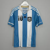 Shop 2011/13 ARGENTINA MESSI #10 HOME SHIRT (L) ADIDAS, classic football shirts, vintage football shirts & retro soccer jerseys at Cult Kits