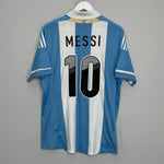Shop 2011/13 ARGENTINA MESSI #10 HOME SHIRT (L) ADIDAS, classic football shirts, vintage football shirts & retro soccer jerseys at Cult Kits