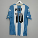 Shop 2011/13 ARGENTINA MESSI #10 HOME SHIRT (L) ADIDAS, classic football shirts, vintage football shirts & retro soccer jerseys at Cult Kits