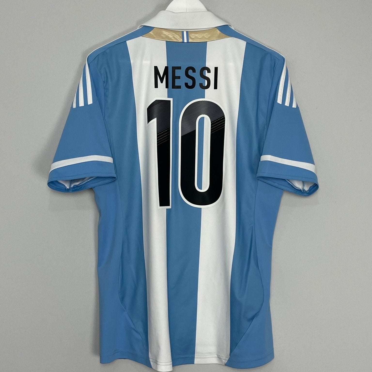 Shop 2011/13 ARGENTINA MESSI #10 HOME SHIRT (M) ADIDAS, classic football shirts, vintage football shirts & retro soccer jerseys at Cult Kits